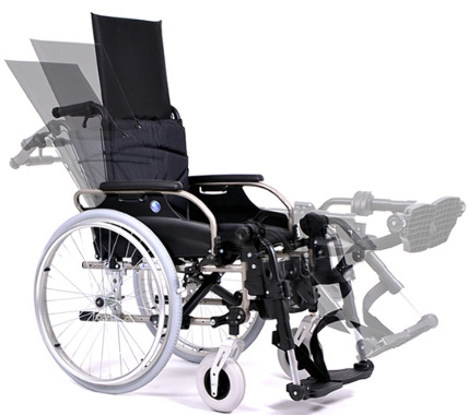 Кресло-коляска инвалидная механическая с углом наклона 30° Vermeiren V300
