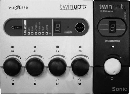 Ультразвуковой  миостимулятор Vupiesse Twin-Up T7 Sonic