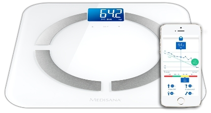 Весы индивидуальные диагностические Medisana BS 430 Connect
