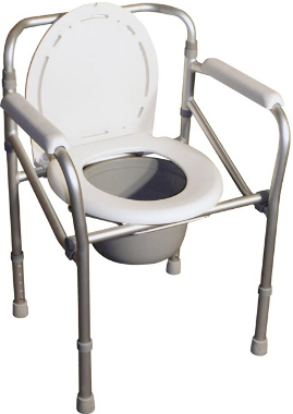 Кресло-туалет инвалидный с санитарным оснащением FS894L (LK8005)