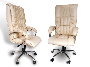 Массажное кресло офисное EGO BOSS EG1001 в комплектации LUX (карамель)